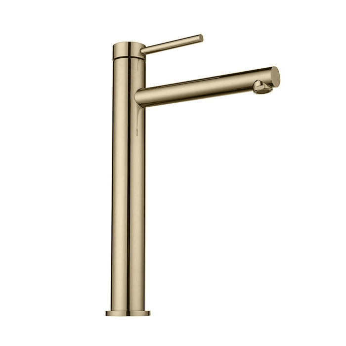 Metro Soho Thin Bathroom Faucet - Vessel - 11" Brass/Satin Brass