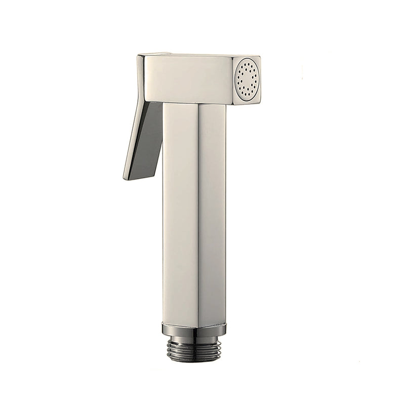 Devon Bidet Sprayer - Wall Mount - 4" Brass/Brushed Nickel