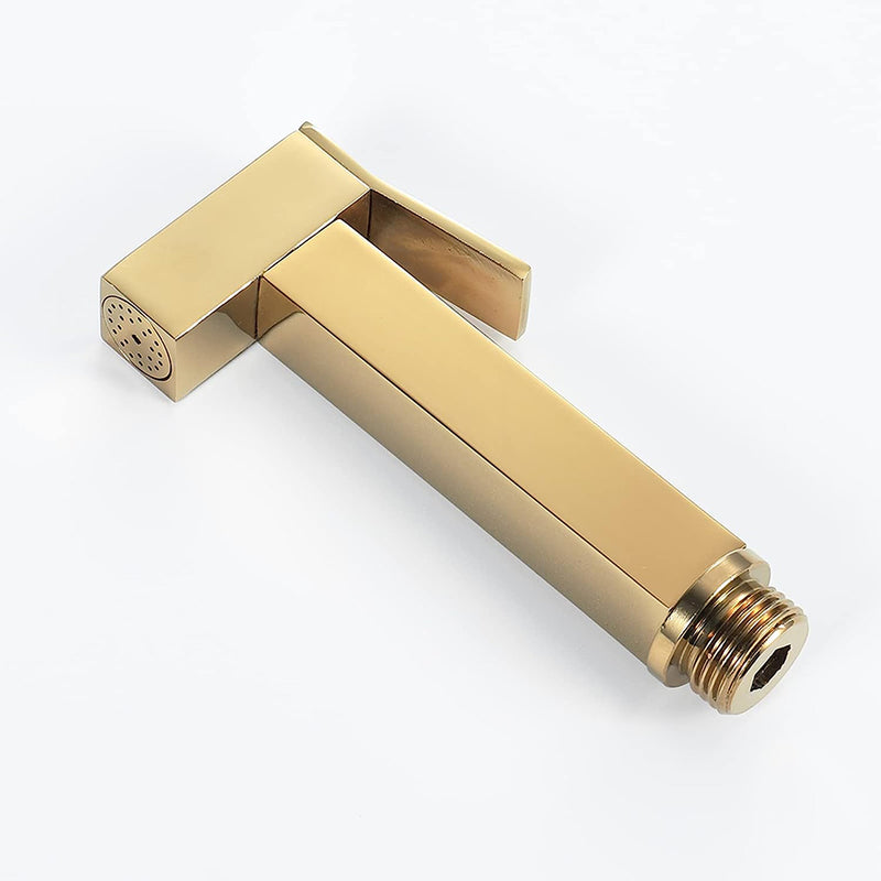 Devon Bidet Sprayer - Wall Mount - 4" Brass/Satin Brass