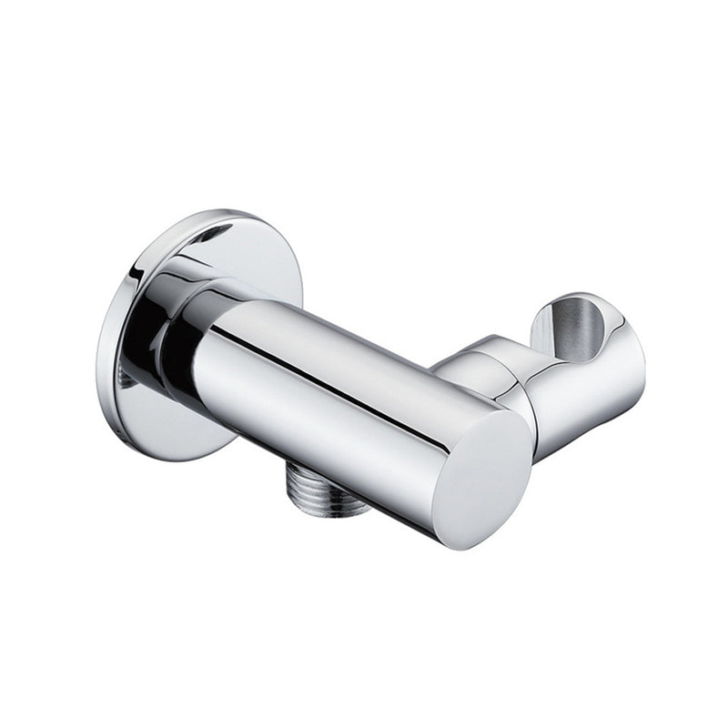 Smart Rotate Hand Shower Holder Connector - Wall Mount - 1" Brass/Polished Chrome