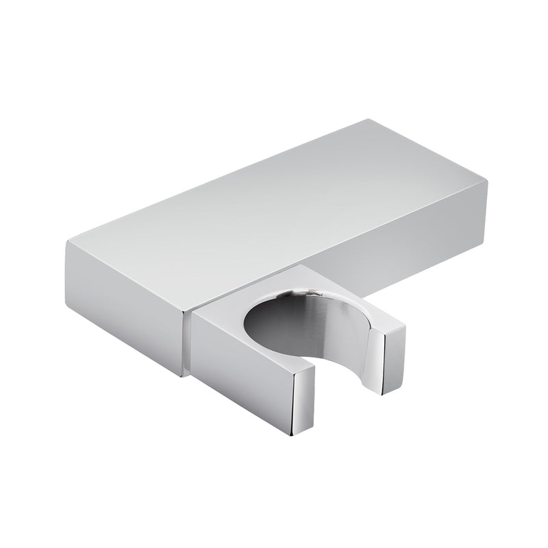 Luk 2 Hand Shower Holder - Wall Mount - 3" Brass/Polished Chrome