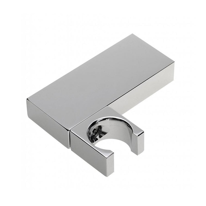 Luk 2 Hand Shower Holder - Wall Mount - 3" Brass/Polished Chrome