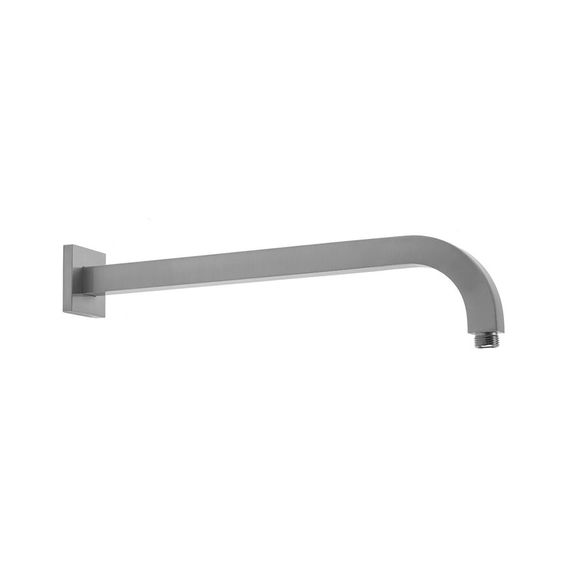 Cubic Shower Arm - Wall Mount - 15" Brass/Polished Chrome