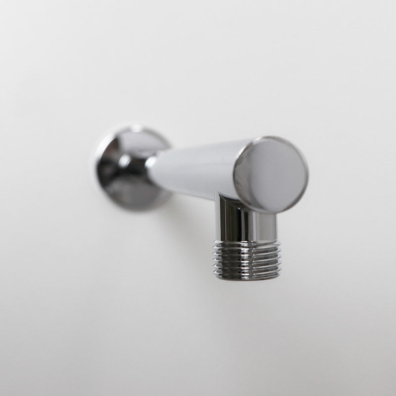 Smart Shower Arm - Wall Mount - 15" Brass/Polished Chrome