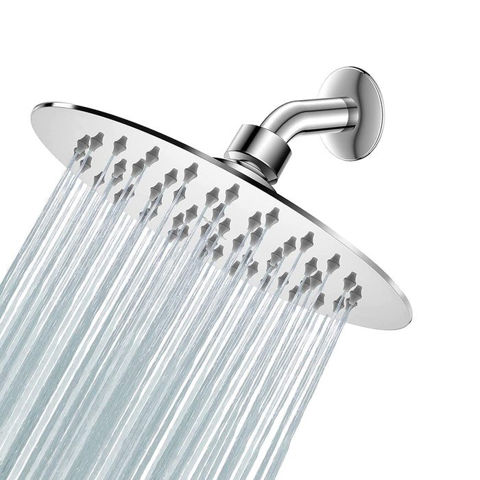 Smart Sharp Nozzle Shower Head - Round Modern Wall Or Ceiling Mount