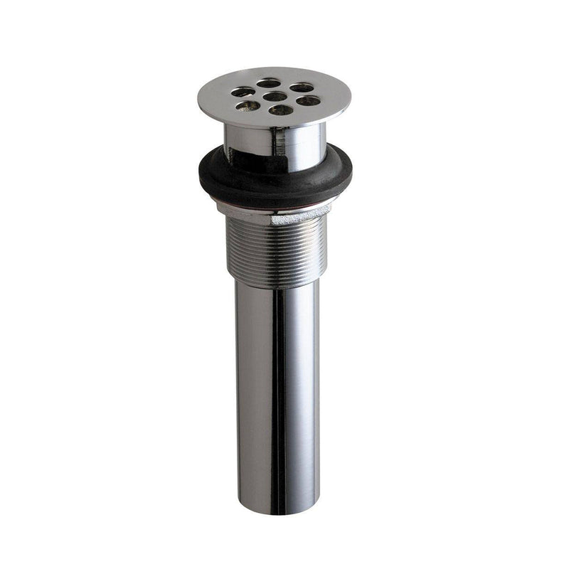 Sink Complements Always Open Sink Drain - Drop-In - 2" Brass/Polished Chrome