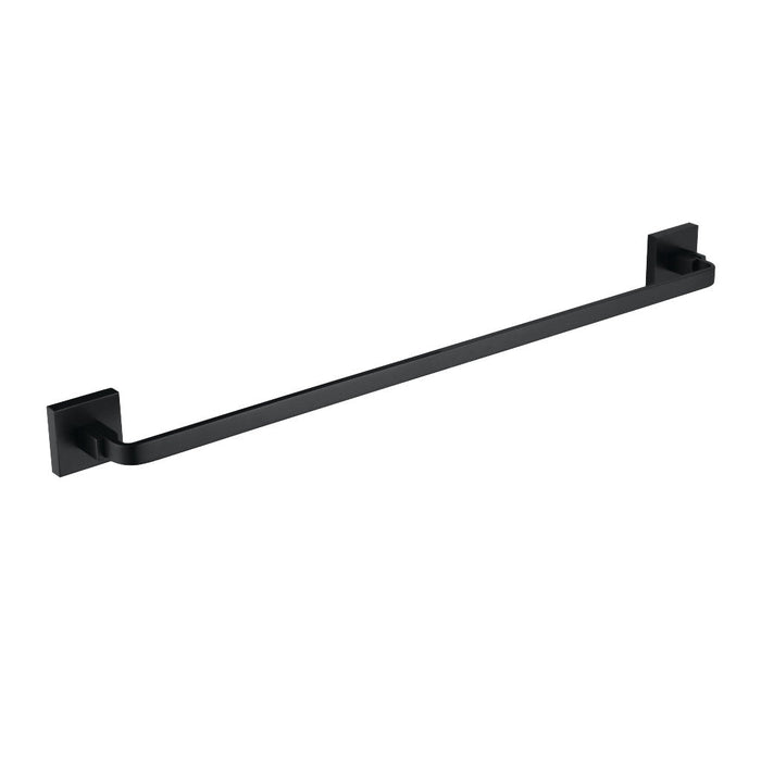 Line Single Towel Bar - Wall Mount - 10" Brass/Matt Black