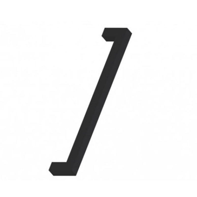 London Appliance Pull Handle - Appliance Mount - 12" Brass/Matt Black