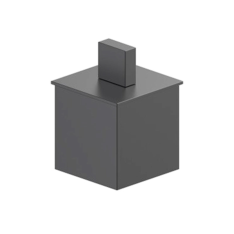 Berlin Small Cotton Box - Free Standing - 4" Brass/Gun Metal