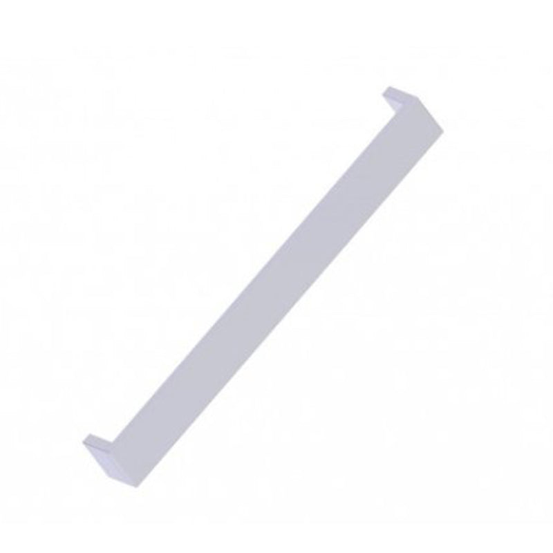 Berlin Cabinet Pull Handle - Cabinet Mount - 12" Brass/Polished Chrome