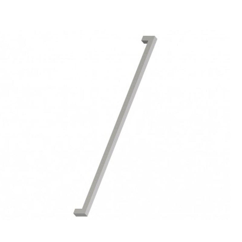 London Cabinet Pull Handle - Cabinet Mount - 20" Brass/Brushed Nickel