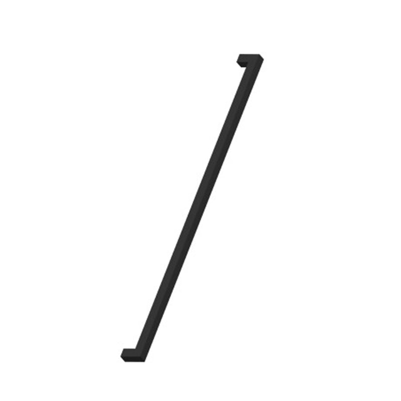 London Cabinet Pull Handle - Cabinet Mount - 20" Brass/Matt Black