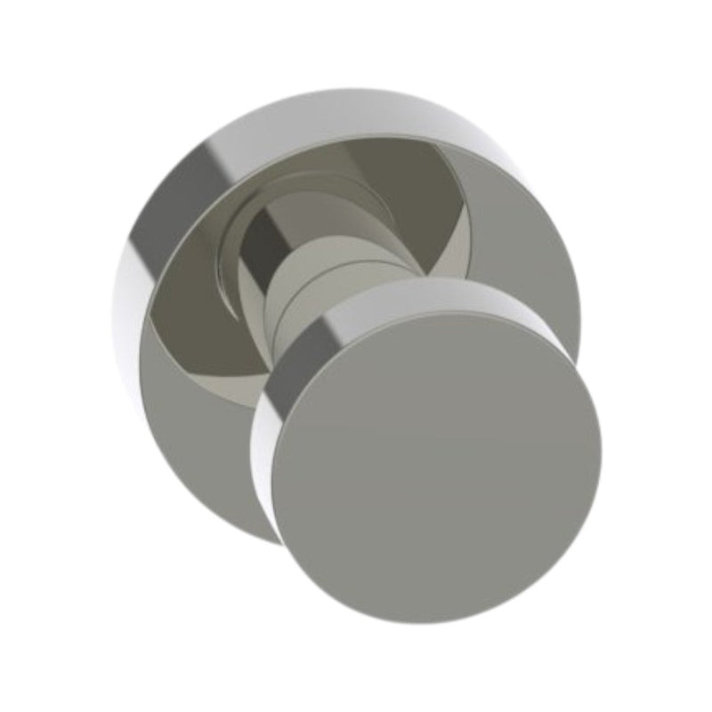 Oslo Shower Door Pull Handle - Door Mount - 2" Brass/Polished Nickel