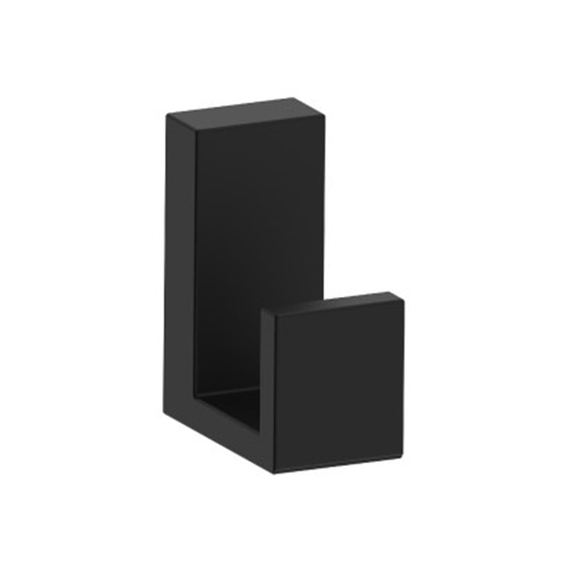 Berlin Deep Hook - Wall Mount - 2" Brass/Matt Black