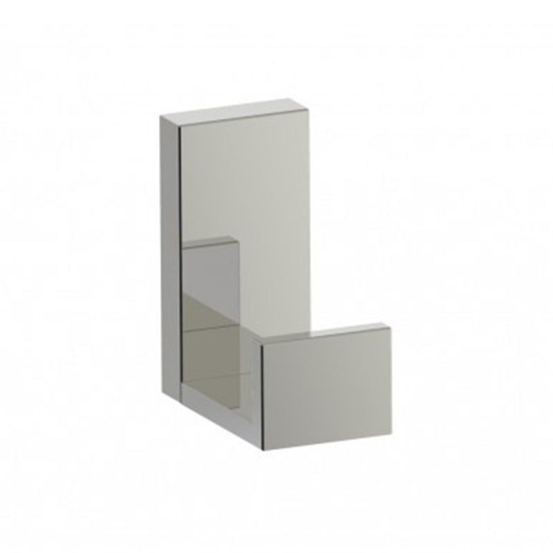 Berlin Coat Hook - Wall Mount - 3" Brass/Polished Nickel