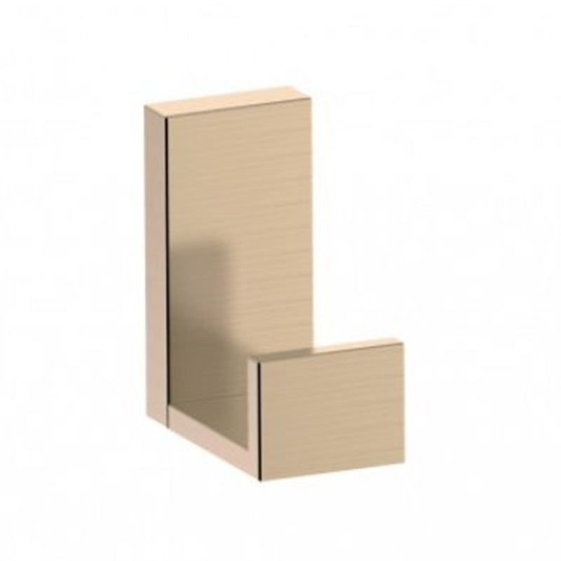 Berlin Coat Hook - Wall Mount - 3" Brass/Brushed Brass