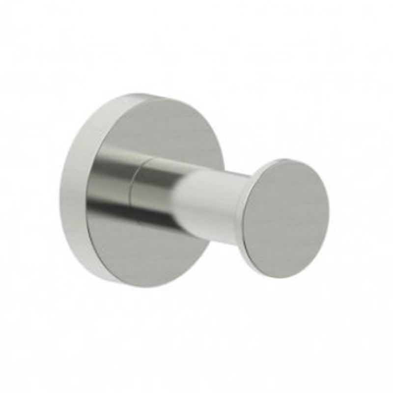Circo Single Hook - Wall Mount - 2" Brass/Brushed Nickel