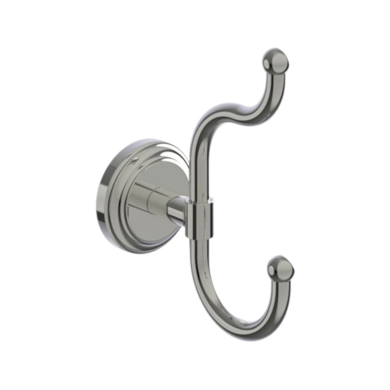 Florence Coat Hook - Wall Mount - 3" Brass/Polished Nickel
