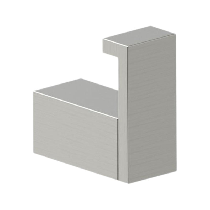 Munich Single Hook - Wall Mount - 3" Brass/Brushed Nickel