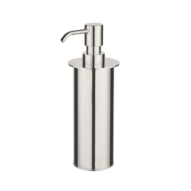 Oslo Soap Dispenser - Free Standing - 8" Brass/Polished Nickel