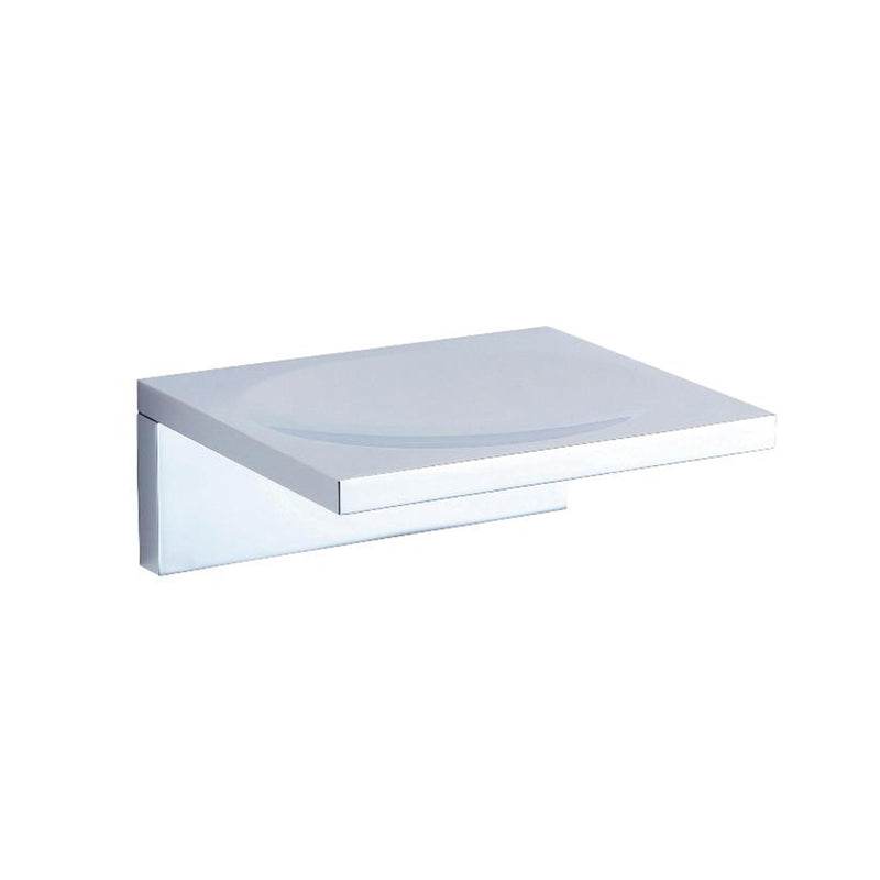 Berlin Soap Dish - Wall Mount - 5" Brass/Brushed Nickel