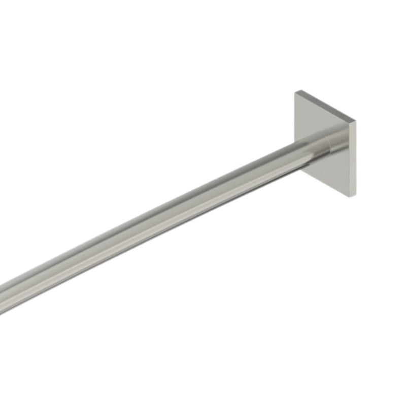 Straight Shower Rod - Wall Mount - 60" Brass/Polished