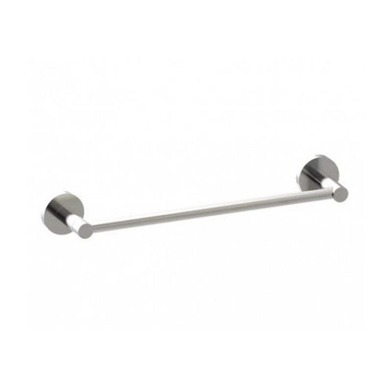 Circo Single Towel Bar - Wall Mount - 12" Brass/Brushed Nickel