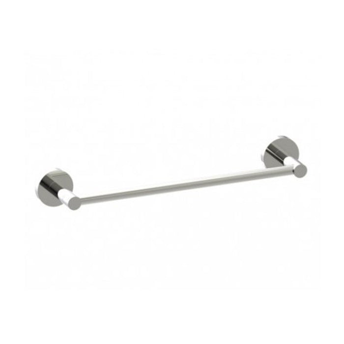 Circo Single Towel Bar - Wall Mount - 12" Brass/Polished Nickel