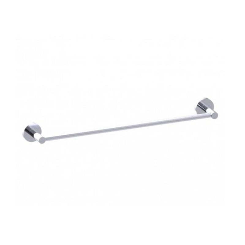 Circo Single Towel Bar - Wall Mount - 18" Brass/Polished Chrome