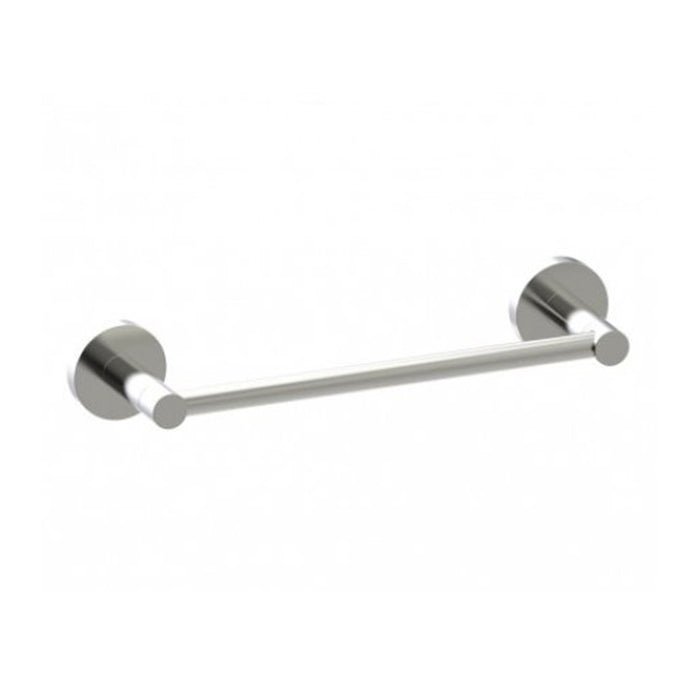 Circo Single Towel Bar - Wall Mount - 9" Brass/Brushed Nickel