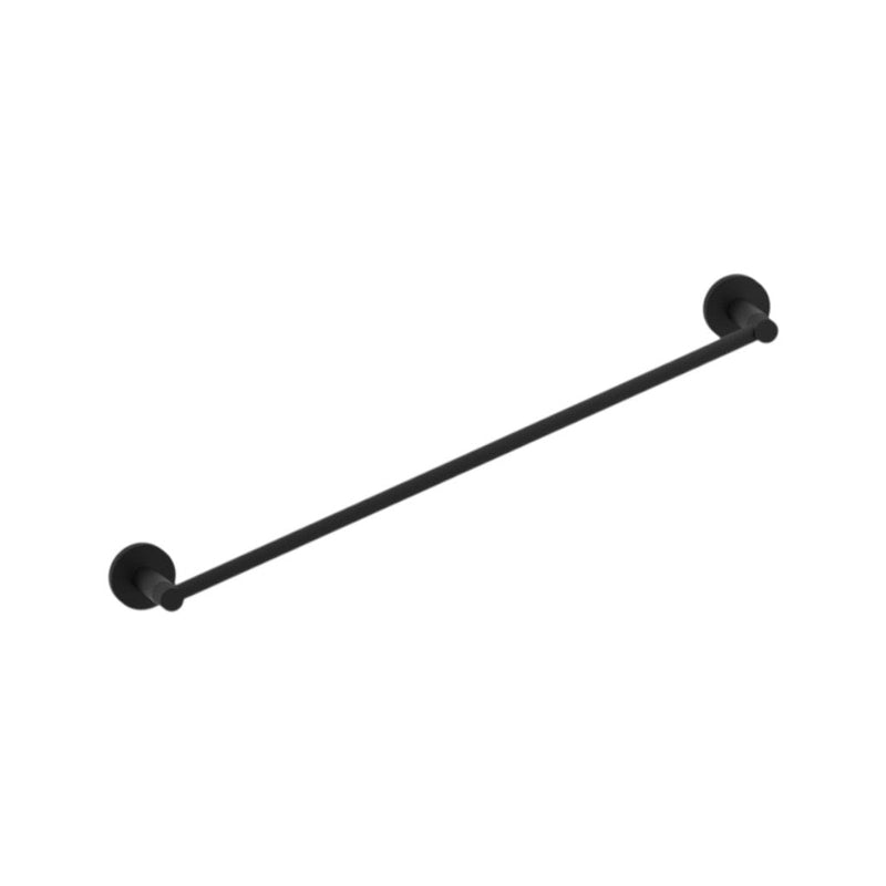 Circo Knurled Towel Bar - Wall Mount - 18" Brass/Matt Black