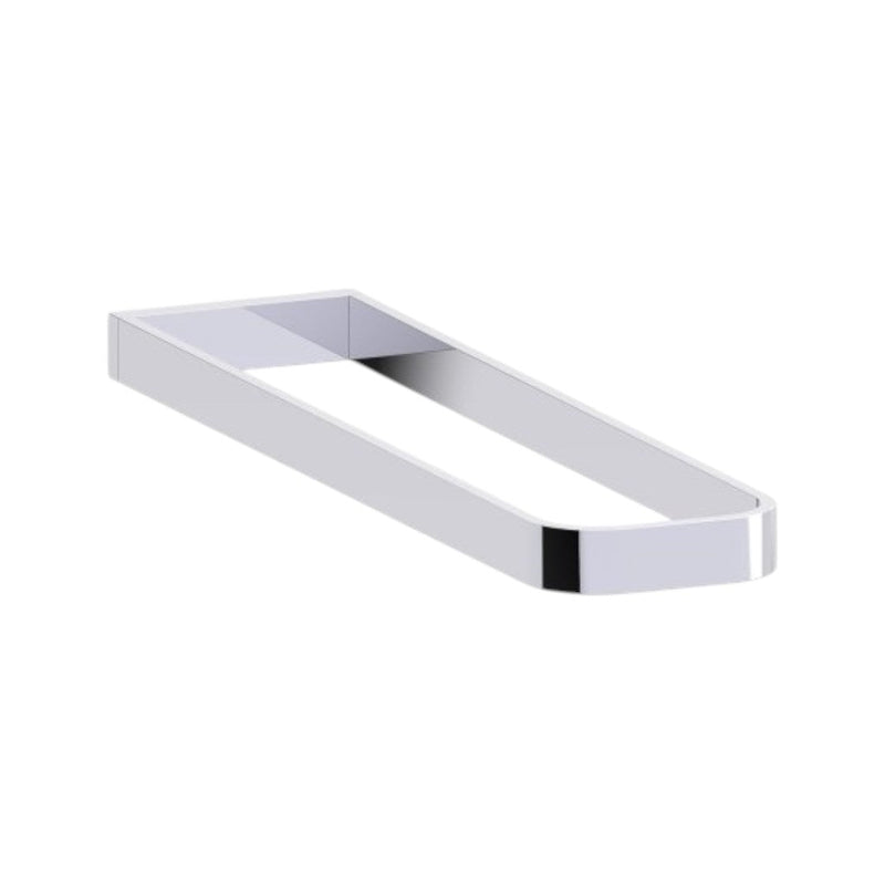 Cologne Perpendicular Single Towel Bar - Wall Mount - 16" Brass/Polished Chrome