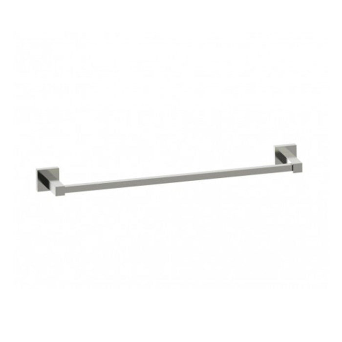 London Single Towel Bar - Wall Mount - 18" Brass/Brushed Nickel