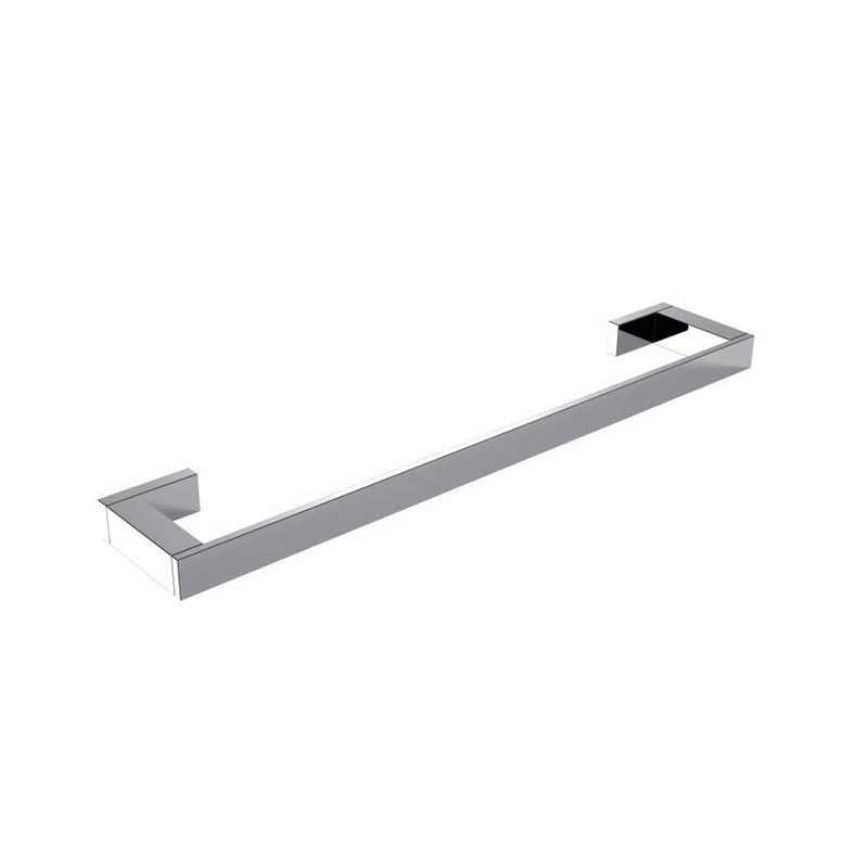 Munich Single Towel Bar - Wall Mount - 18" Brass/Polished Chrome
