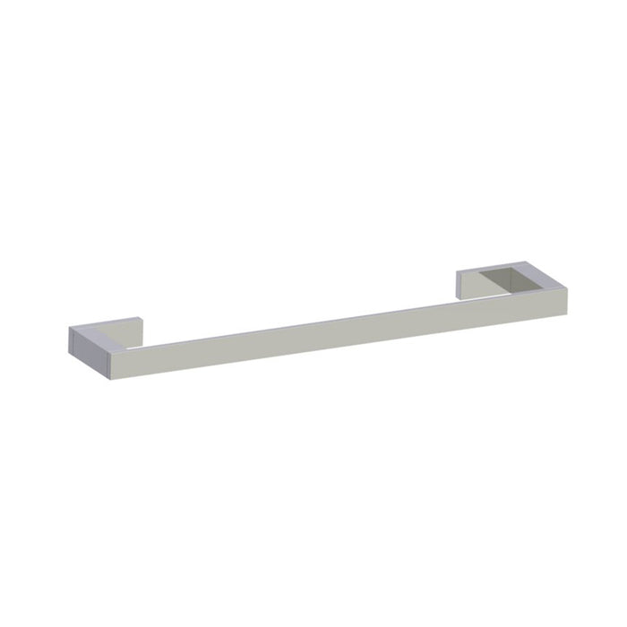 Munich Single Towel Bar - Wall Mount - 18" Brass/Polished Nickel