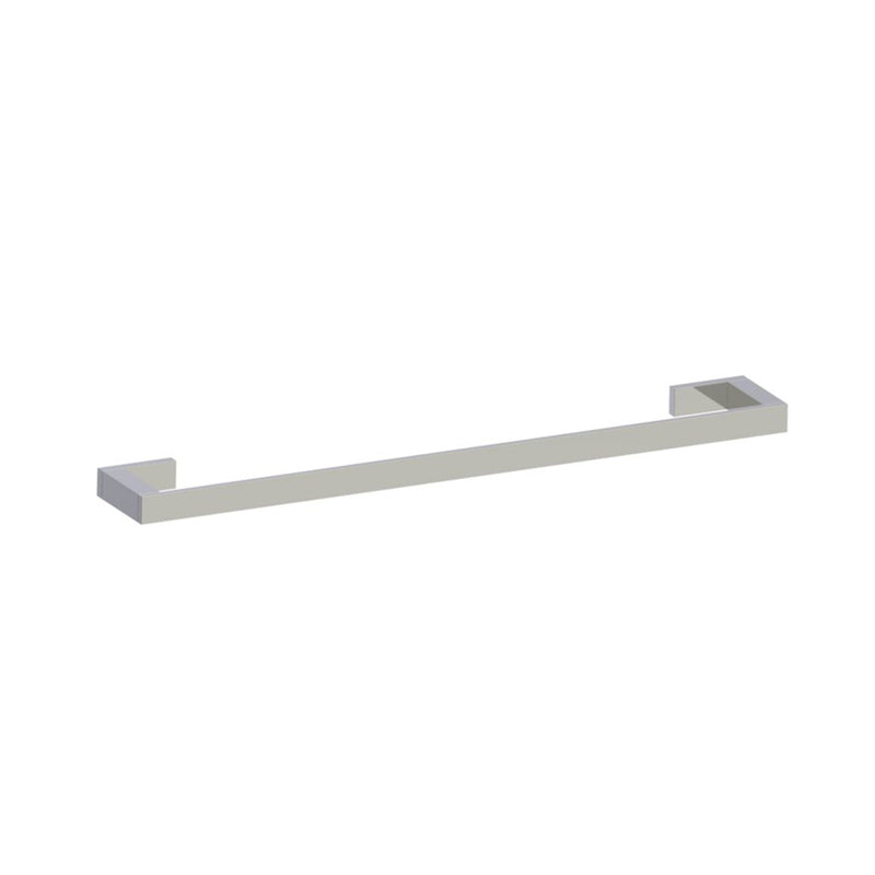 Munich Single Towel Bar - Wall Mount - 24" Brass/Polished Nickel
