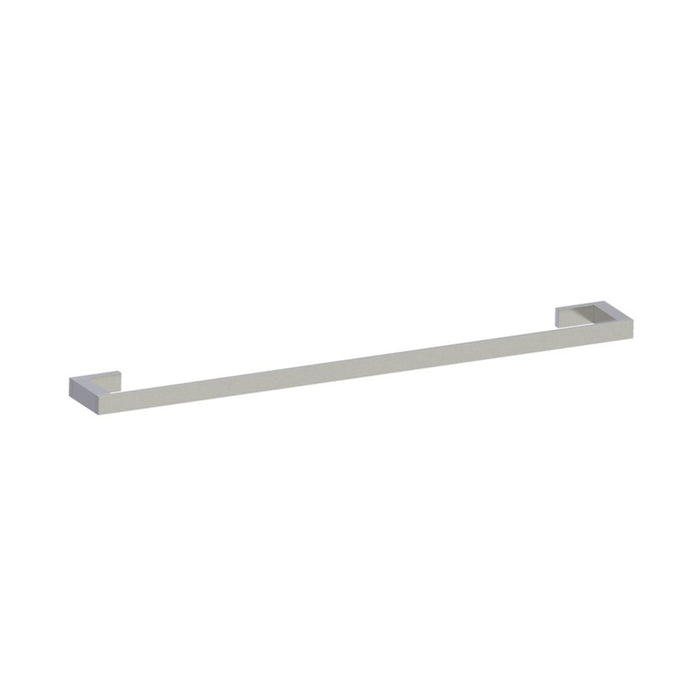 Munich Single Towel Bar - Wall Mount - 30" Brass/Brushed Nickel