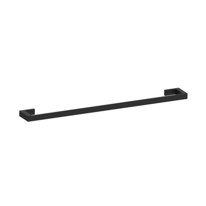 Munich Single Towel Bar - Wall Mount - 30" Brass/Matt Black