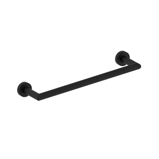 Oslo Single Towel Bar - Wall Mount - 12" Brass/Matt Black