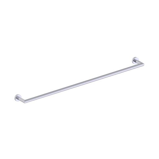 Oslo Single Towel Bar - Wall Mount - 30" Brass/Polished Chrome