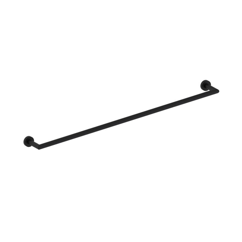 Oslo Single Towel Bar - Wall Mount - 30" Brass/Matt Black