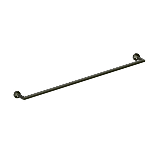 Oslo Single Towel Bar - Wall Mount - 30" Brass/Gun Metal