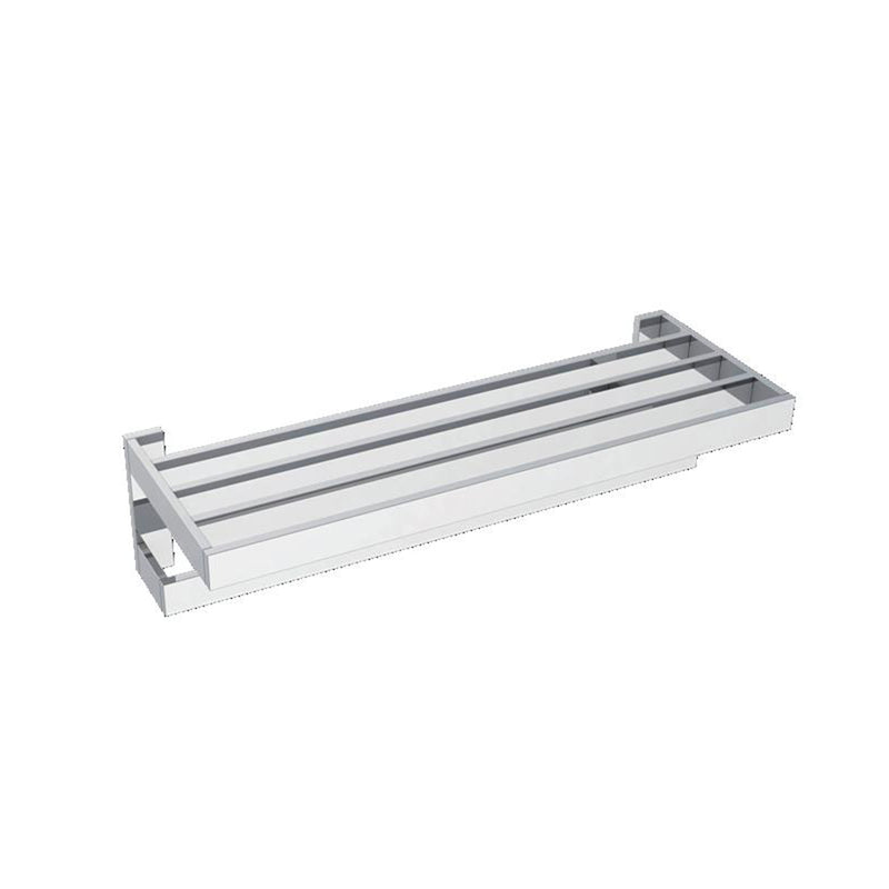 Berlin Towel Shelf - Wall Mount - 24" Brass/Polished Chrome