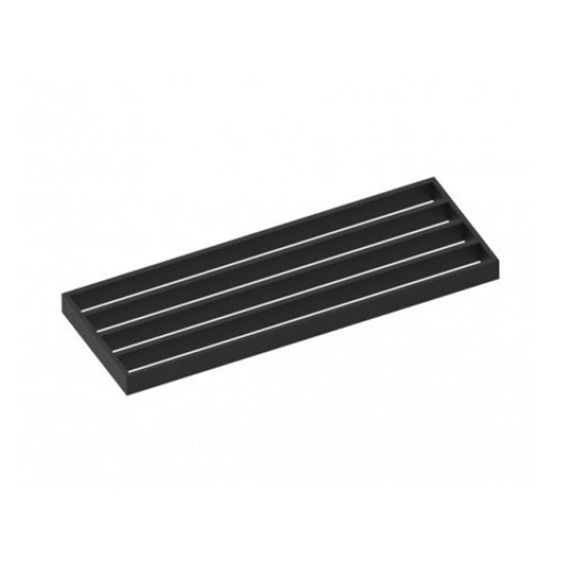 Berlin Towel Shelf - Wall Mount - 24" Brass/Matt Black