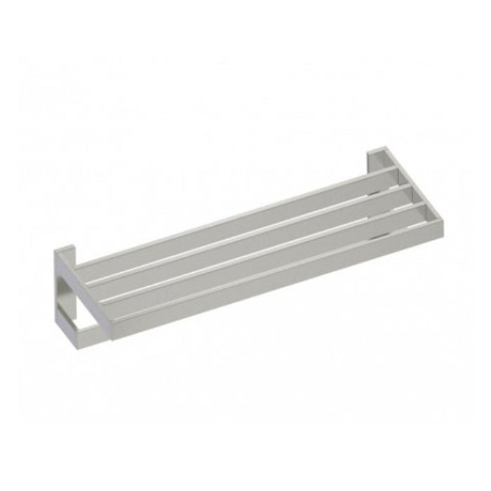 Berlin Towel Shelf - Wall Mount - 24" Brass/Brushed Nickel