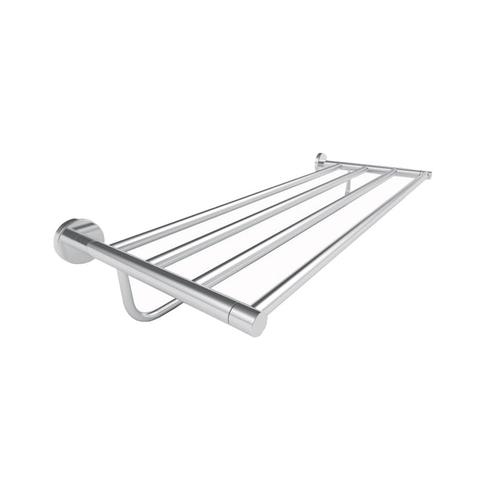 Circo Towel Shelf - Wall Mount - 24" Brass/Polished Chrome