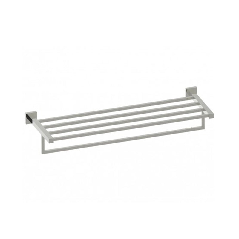 London Towel Shelf - Wall Mount - 24" Brass/Polished Nickel