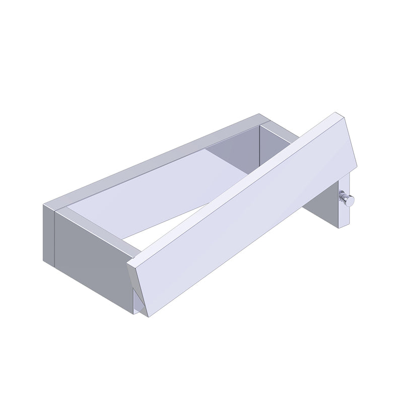 Berlin Pivot Toilet Paper Holder - Wall Mount - 6" Brass/Polished Chrome