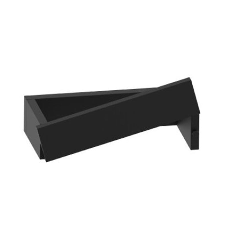 Berlin Pivot Toilet Paper Holder - Wall Mount - 6" Brass/Matt Black