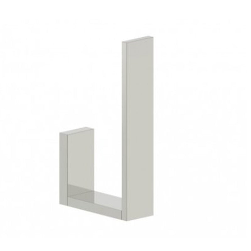 Berlin Spare Toilet Paper Holder - Wall Mount - 6" Brass/Polished Nickel